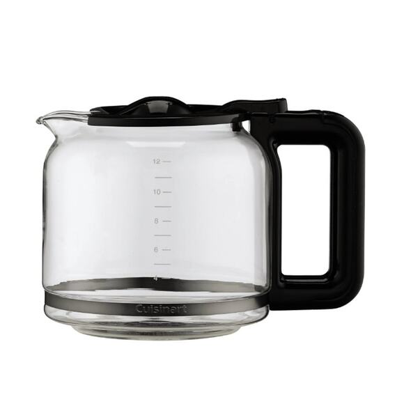 Cuisinart 12-Cup Glass‎ Coffee Decanter Replacement DCC-1220BKS- NEW - Picture 1 of 5
